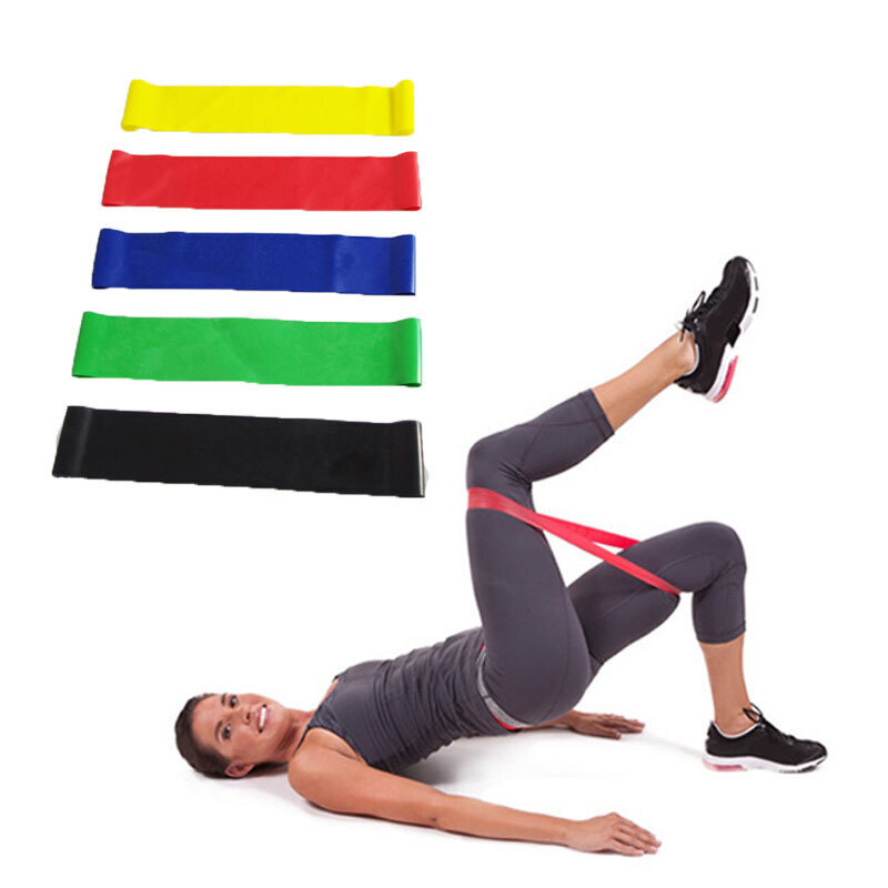 Porta il tuo allenamento a un livello superiore con un set di 5 elastici per il fitness